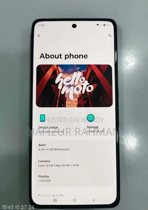 মোটোলোরা মোটো জি৮৬ পাওয়ার ৫জি ১২৮ জিবি ব্লু