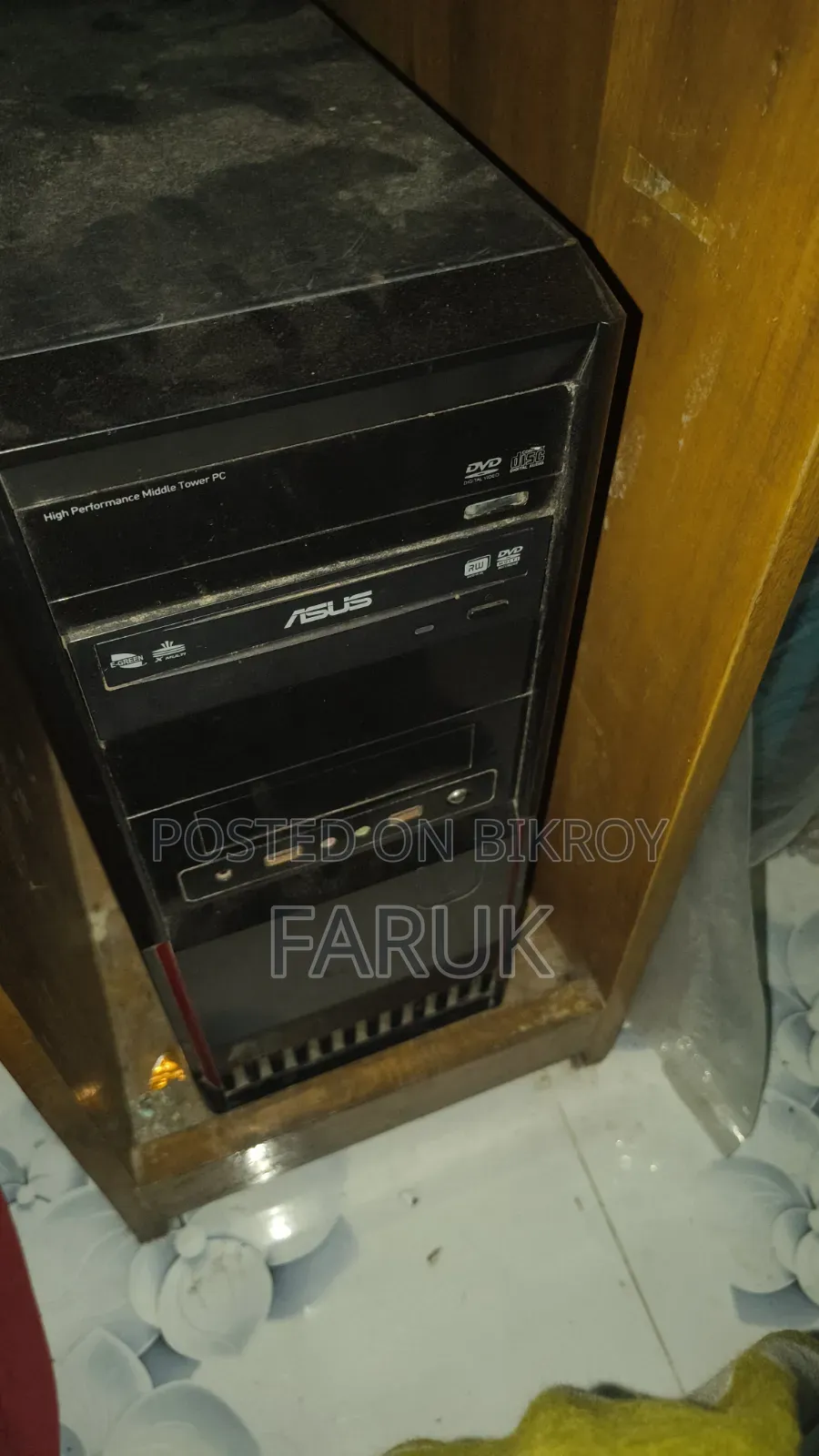 Desktop Computer 4GB RAM Intel Core 2 Duo 500GB Hard Disk Drive