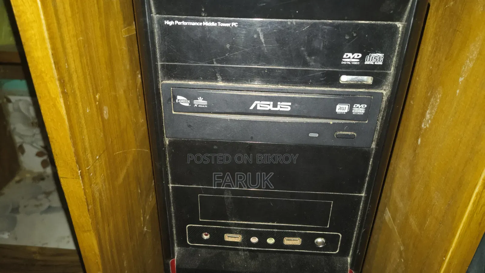 Desktop Computer 4GB RAM Intel Core 2 Duo 500GB Hard Disk Drive