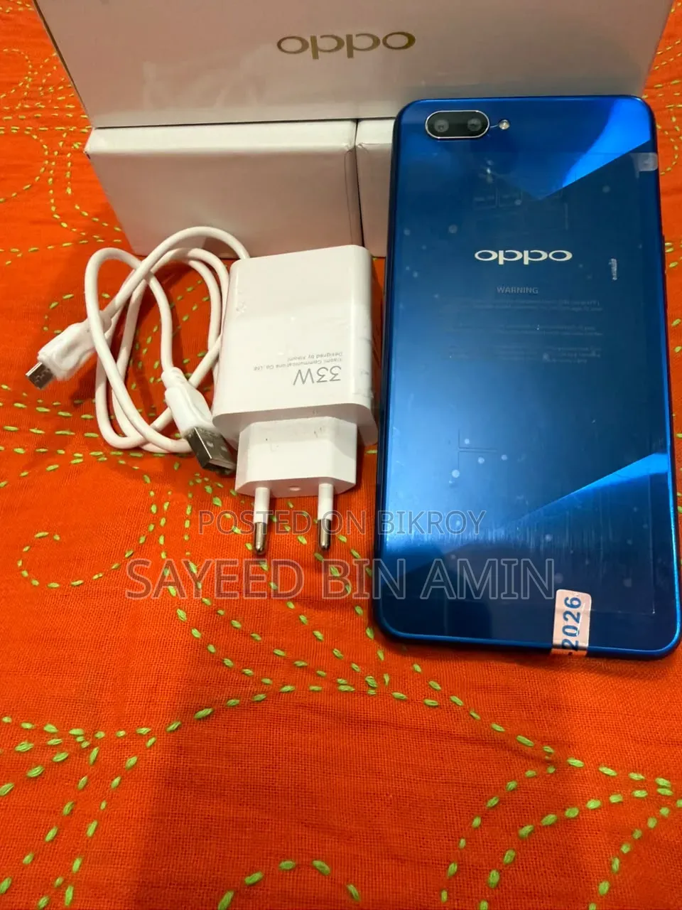 New Oppo A3s 256 GB Blue
