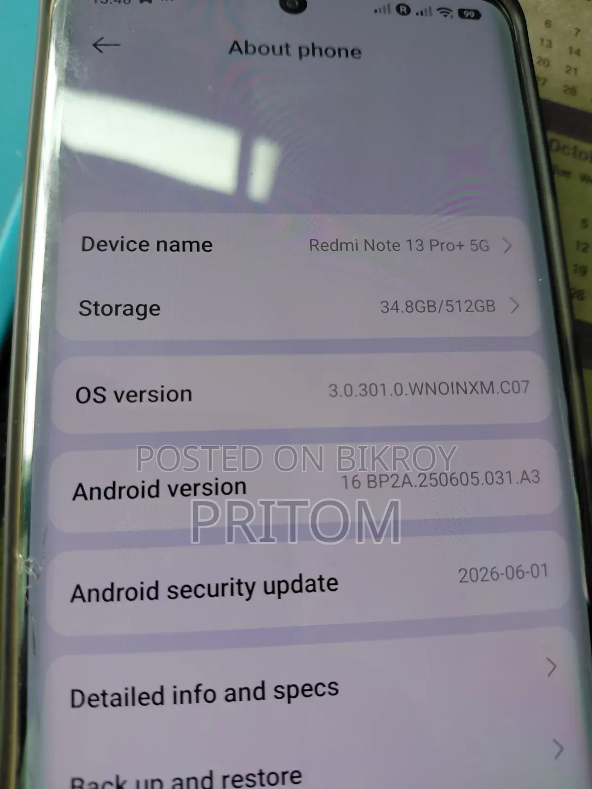 Xiaomi Redmi Note 13 512 GB Green