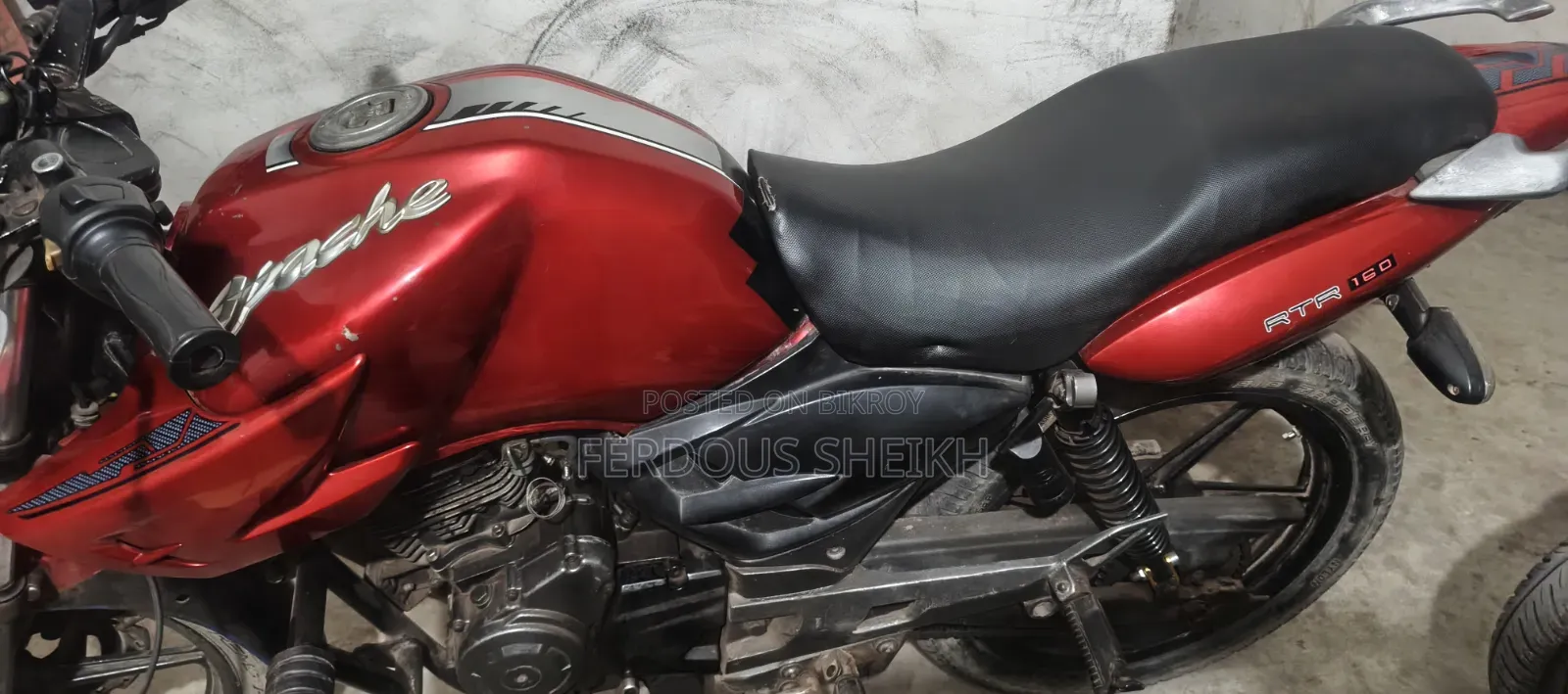 টিভিএস আপাচে আরটিআর ১৬০ ২ভি ২০১৪ রেড