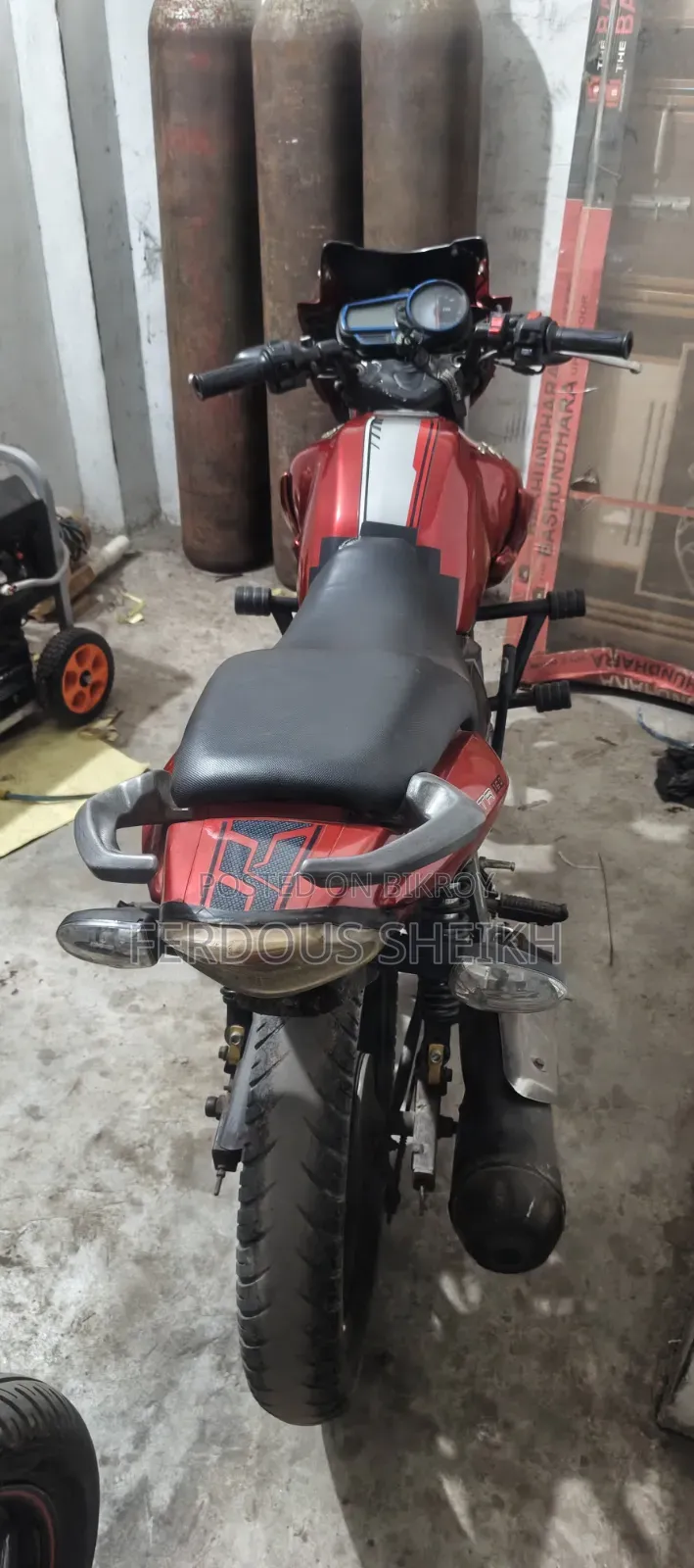 টিভিএস আপাচে আরটিআর ১৬০ ২ভি ২০১৪ রেড
