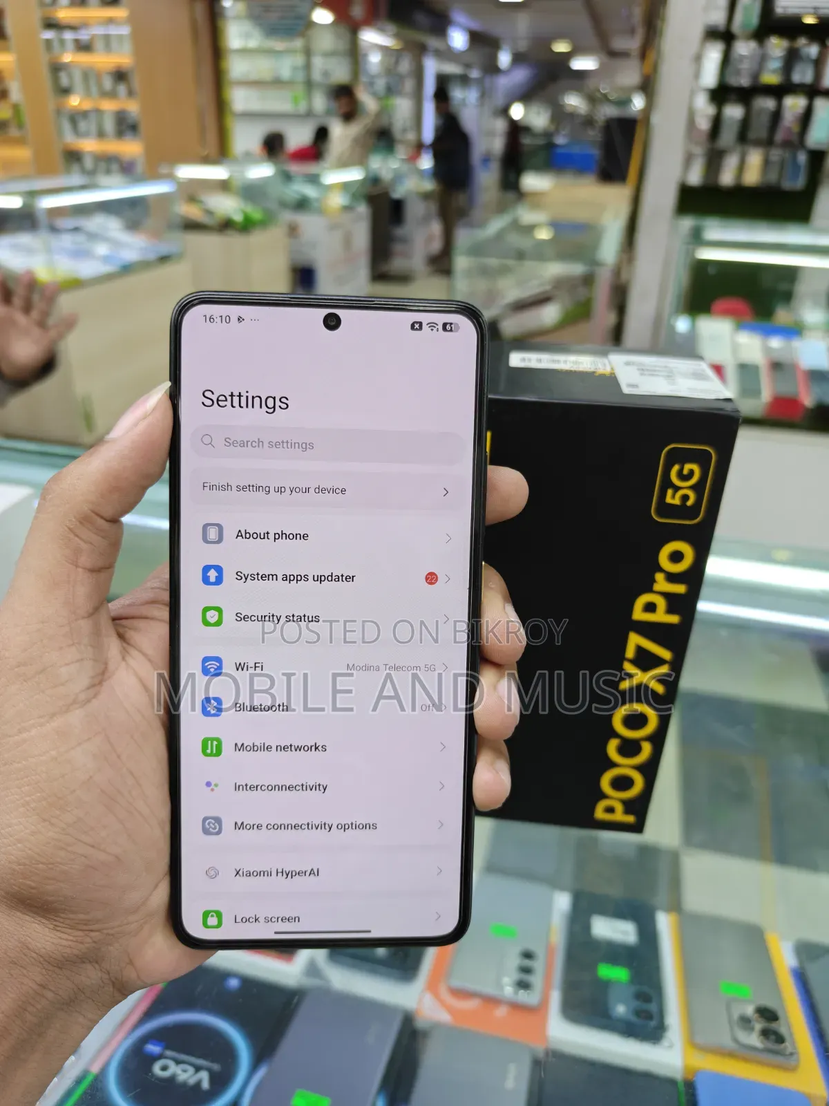 Xiaomi Poco X7 Pro 256 GB Yellow