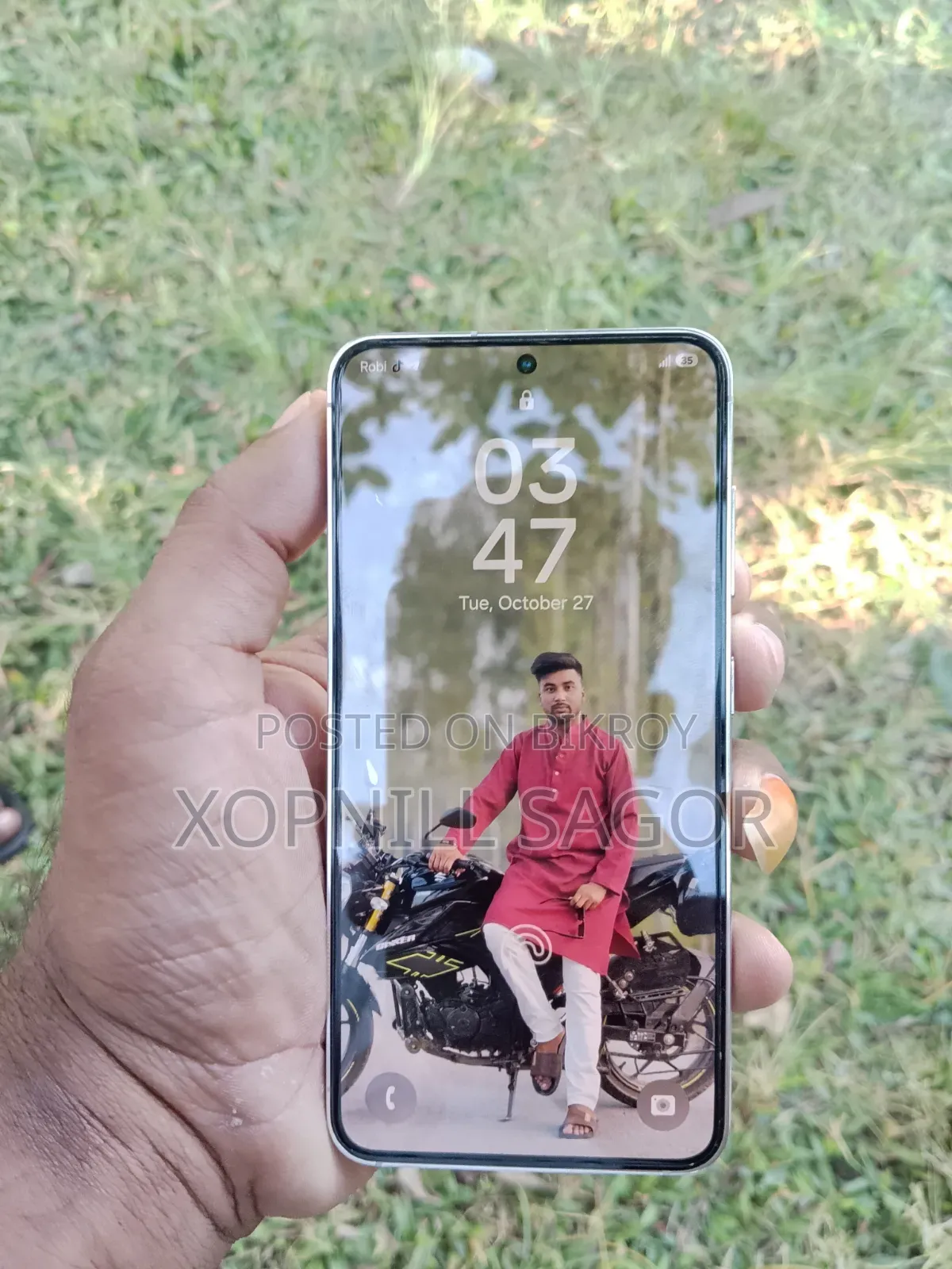 স্যামসাং গ্যালাক্সি এস২৩ ২৫৬ জিবি সাদা