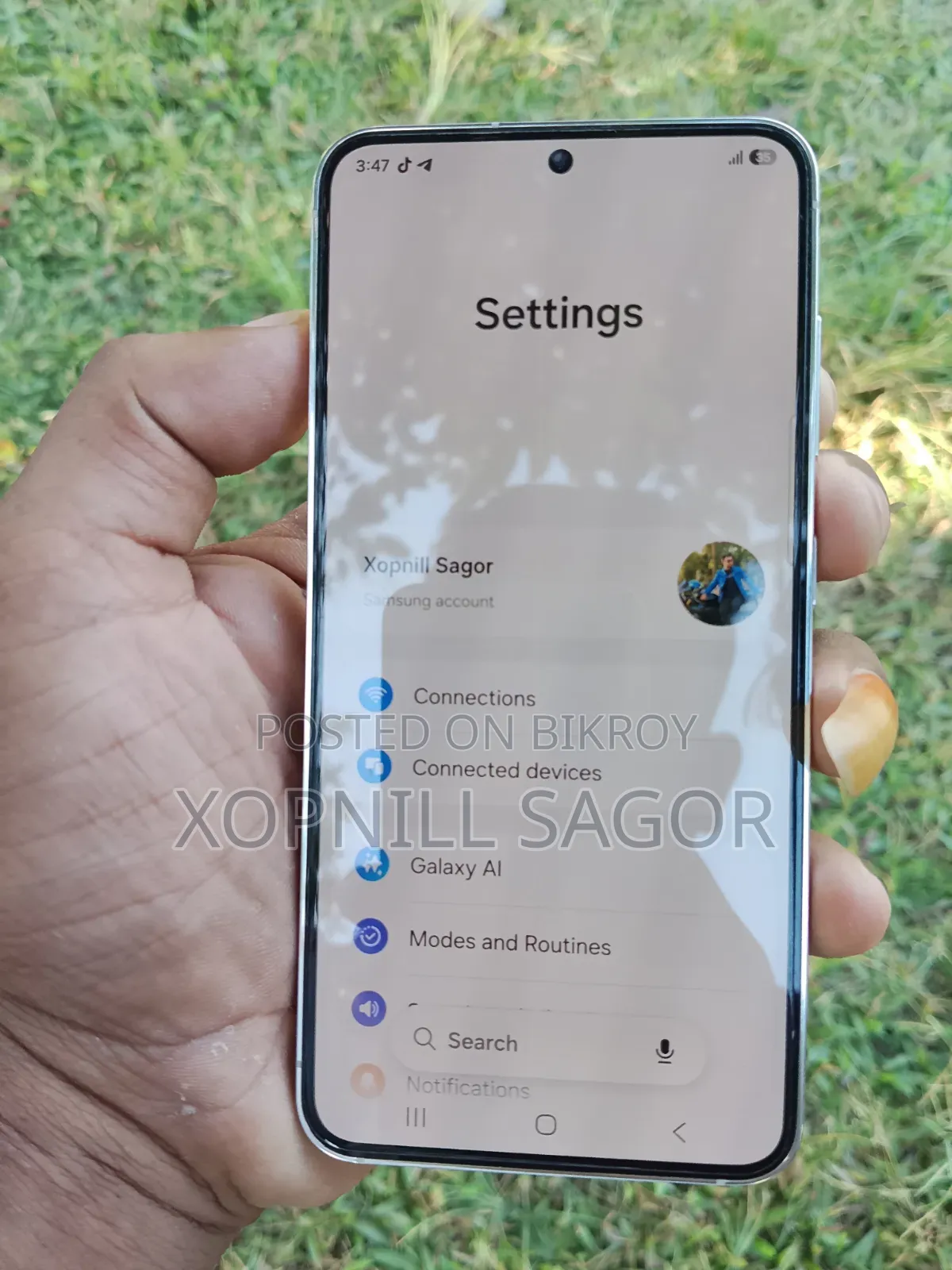 স্যামসাং গ্যালাক্সি এস২৩ ২৫৬ জিবি সাদা