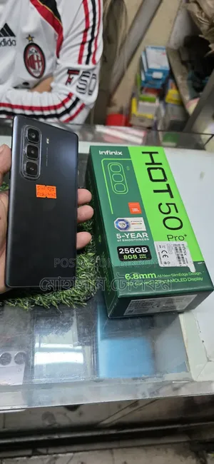 ইনফিনিক্স হট ৫০ প্রো+ ৪জি ২৫৬ জিবি ব্ল্যাক