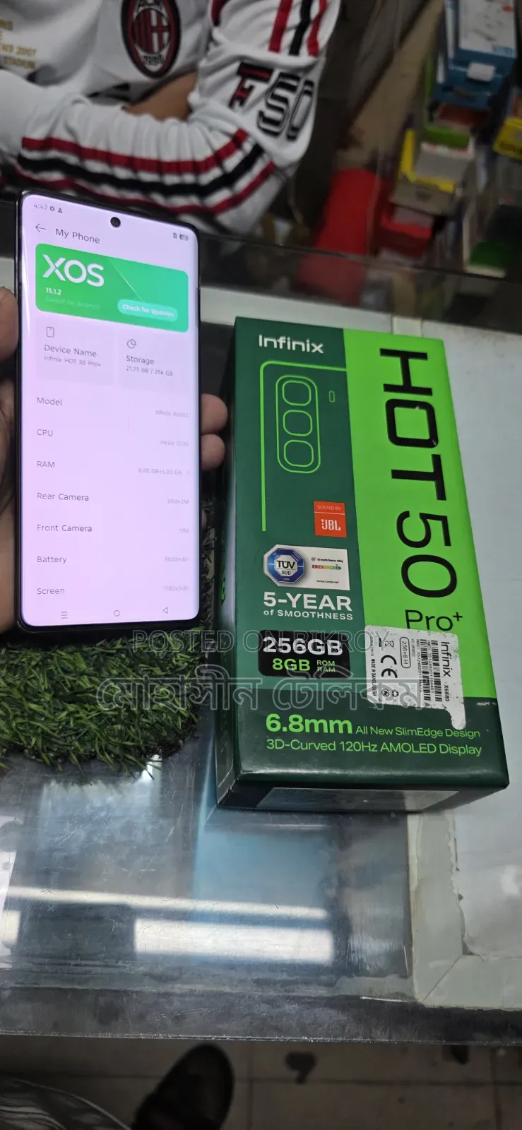 Infinix Hot 50 Pro+ 4G 256 GB Black