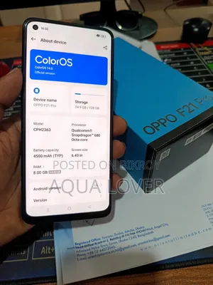 Oppo F21 Pro 128 GB Black