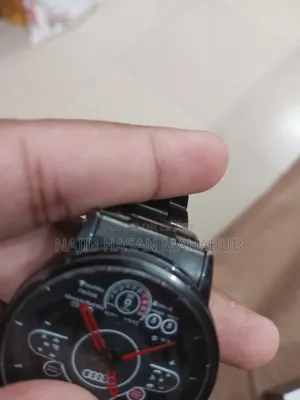 কম্বো অফার🎉 পুরুষদের কার স্টিয়ারিং হুইল ওয়াচ। জরুরী বিক্রি🔥