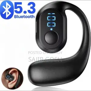 Bluetooth 5.3 & Wireless Headphones by Ear Hooks