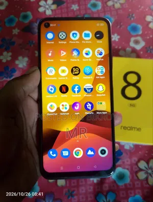 New Realme 8 5G 128 GB Black