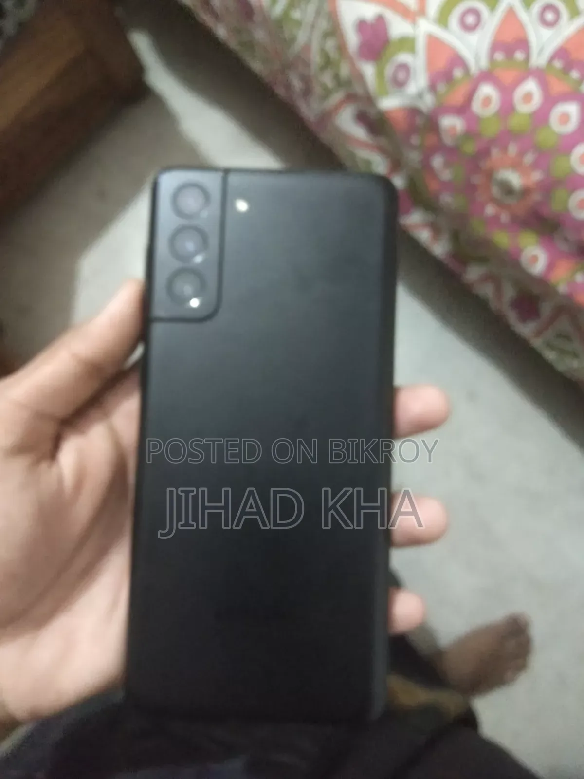 স্যামসাং গ্যালাক্সি এস২১+ ৫জি ১২৮ জিবি ব্ল্যাক