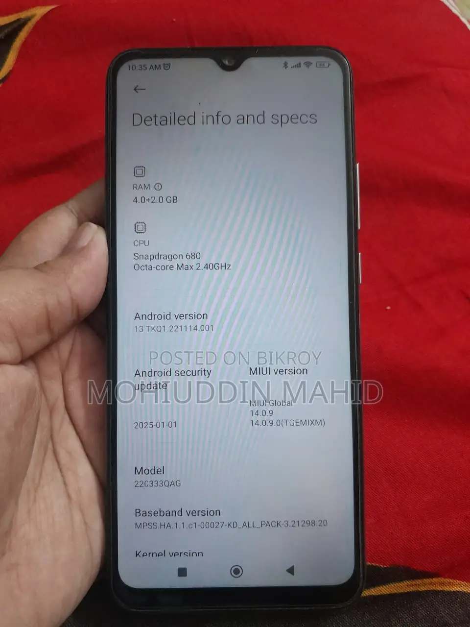 Xiaomi Redmi 10C 128 GB