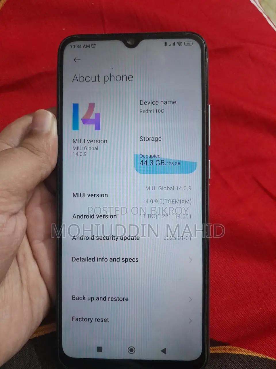 Xiaomi Redmi 10C 128 GB