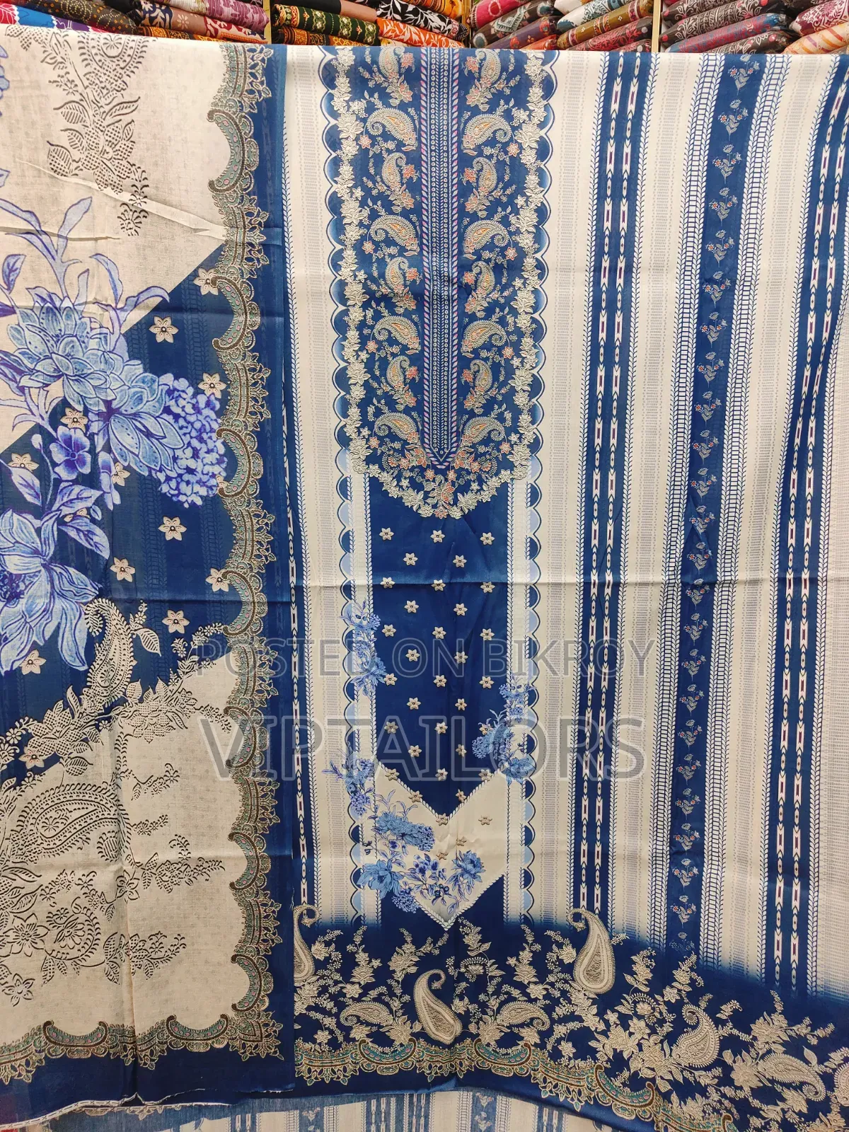 Kalamkari Three Piece High Quality Looks Beautiful Means The Best
