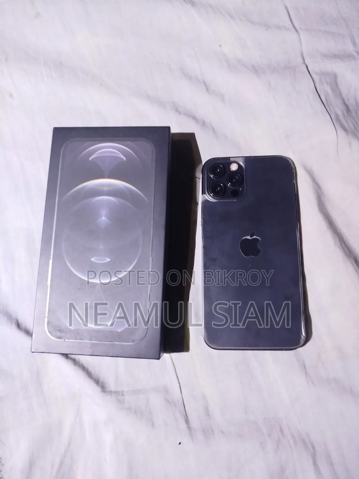 অ্যাপল আইফোন ১২ প্রো ১২৮ জিবি ব্ল্যাক