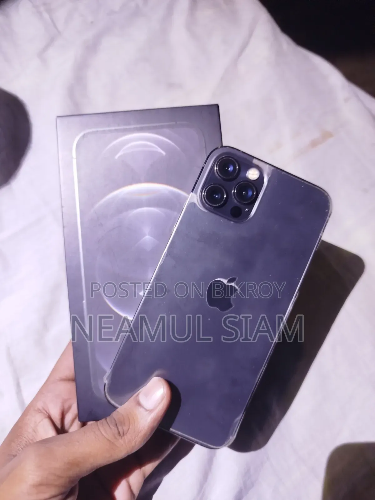 অ্যাপল আইফোন ১২ প্রো ১২৮ জিবি ব্ল্যাক