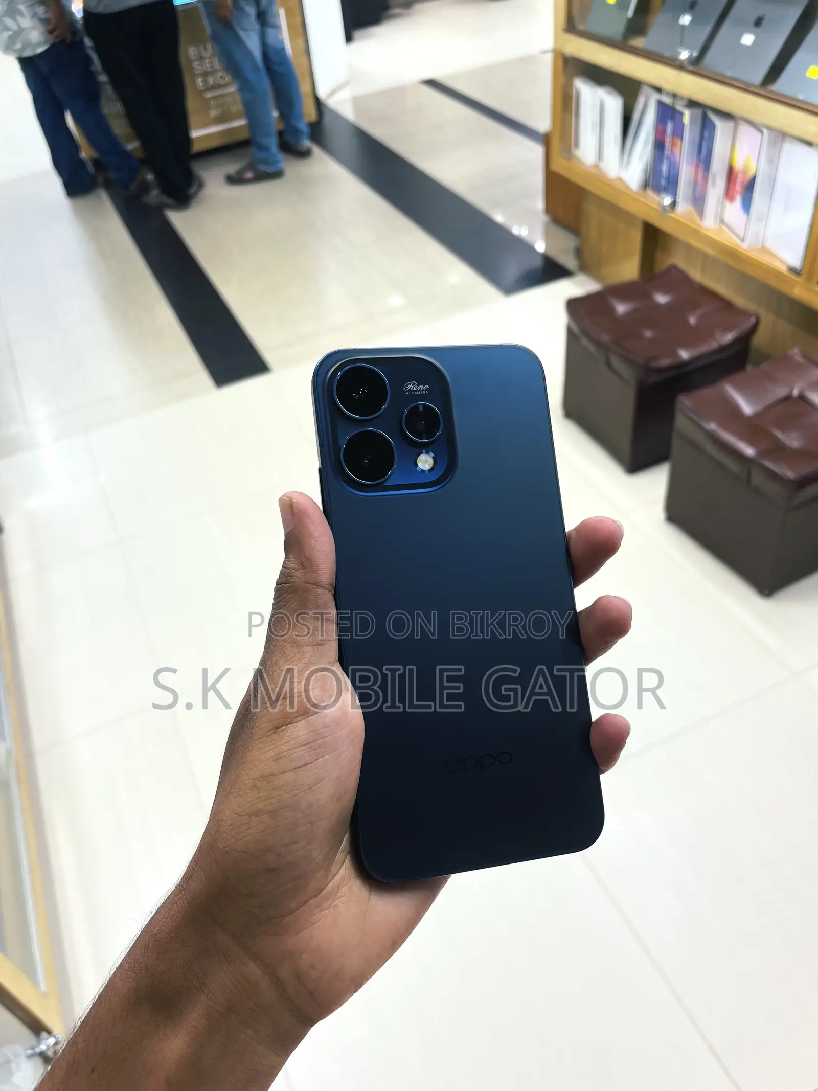 অপো রেনো১৫ ৫জি ২৫৬ জিবি ব্লু