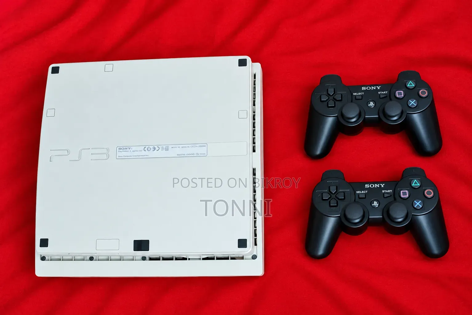 Sony PS3 Slim White 500GB Jailbreak