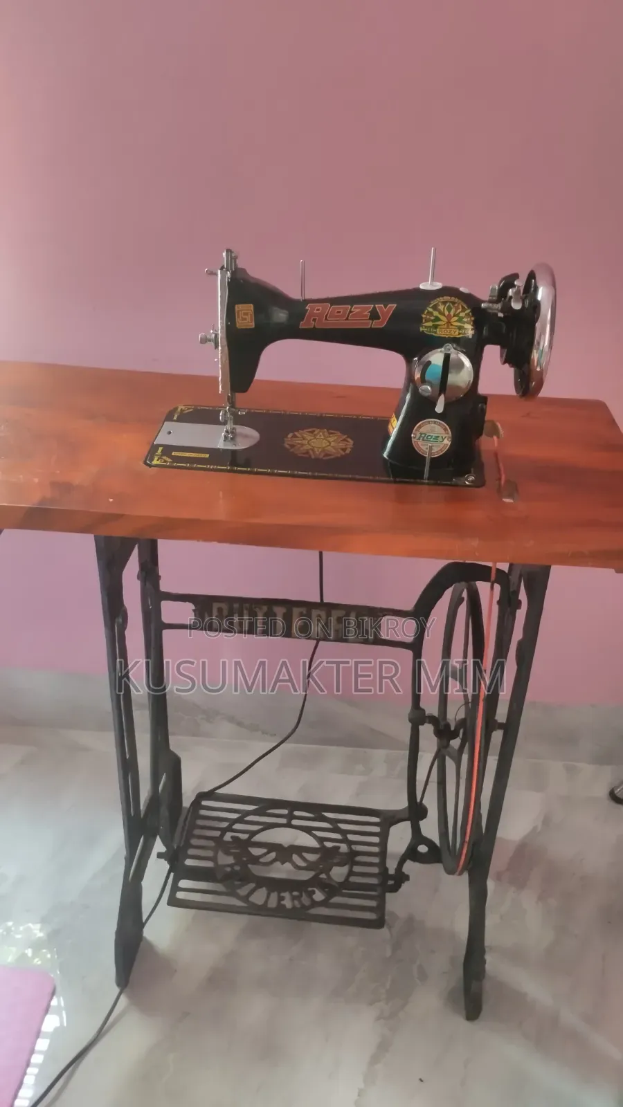 সেলাই মেশিন বিক্রয় করা হবে – প্রায় নতুন