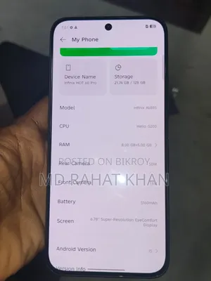 Infinix Hot 60 Pro 128 GB Blue