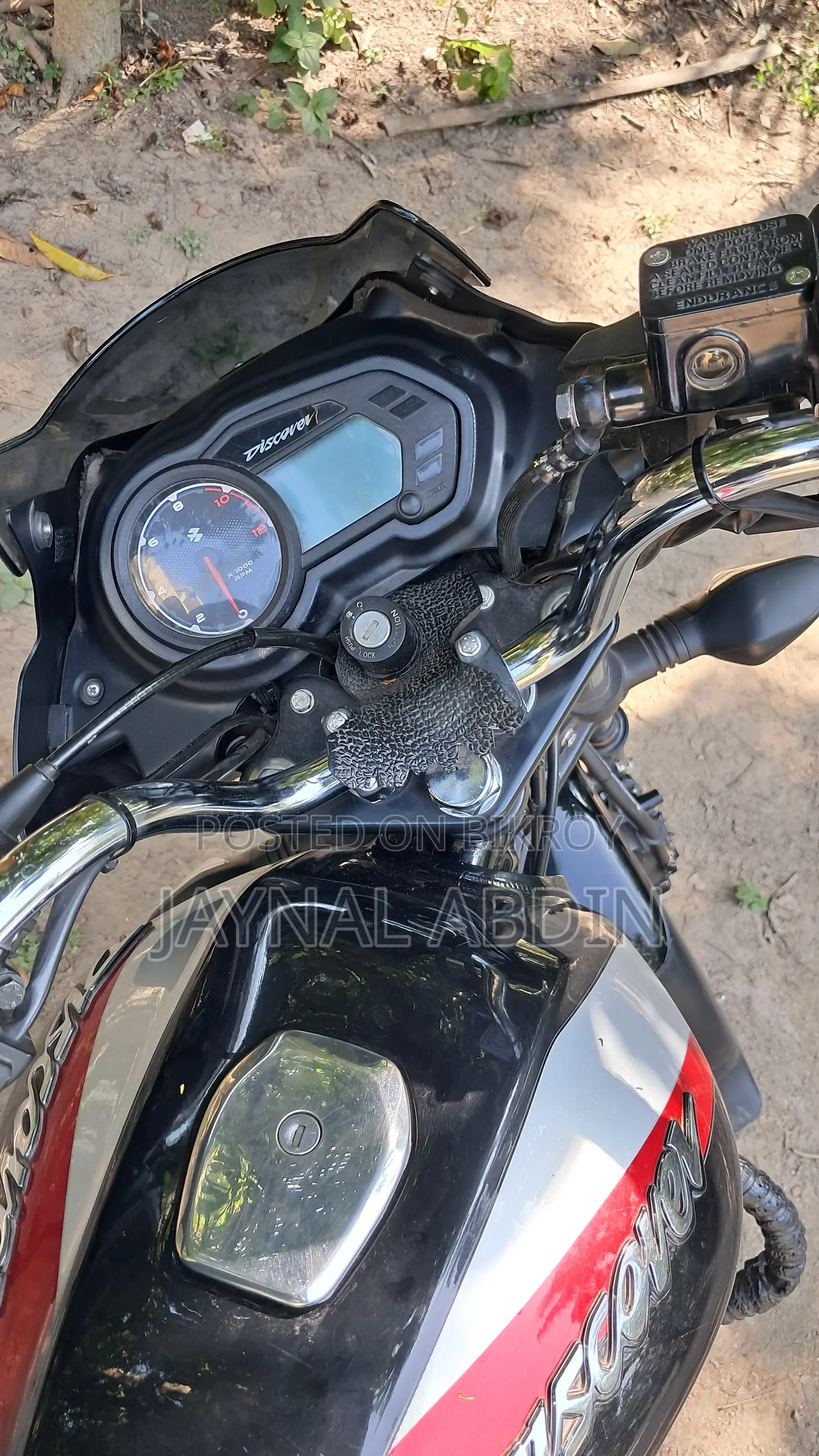 New Bajaj Discover 110 2025 Black