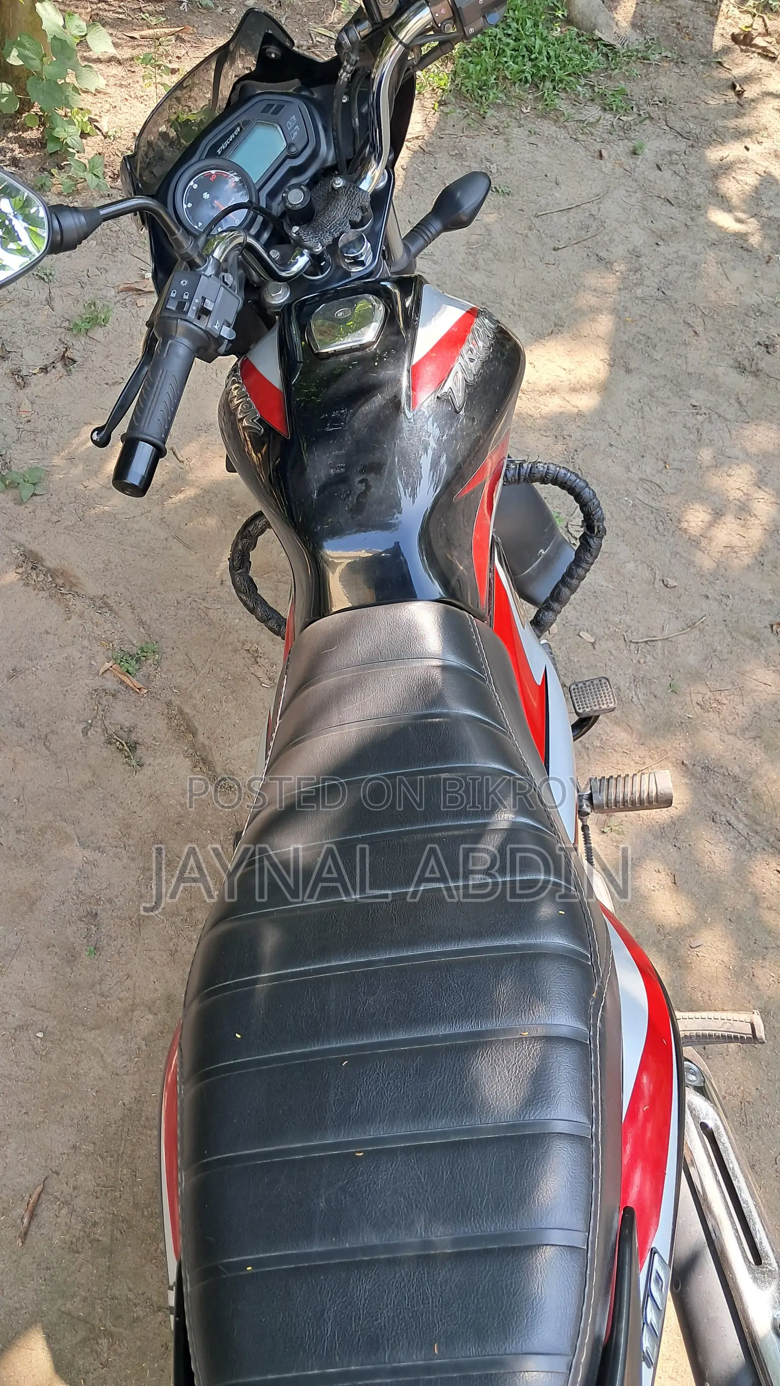 New Bajaj Discover 110 2025 Black