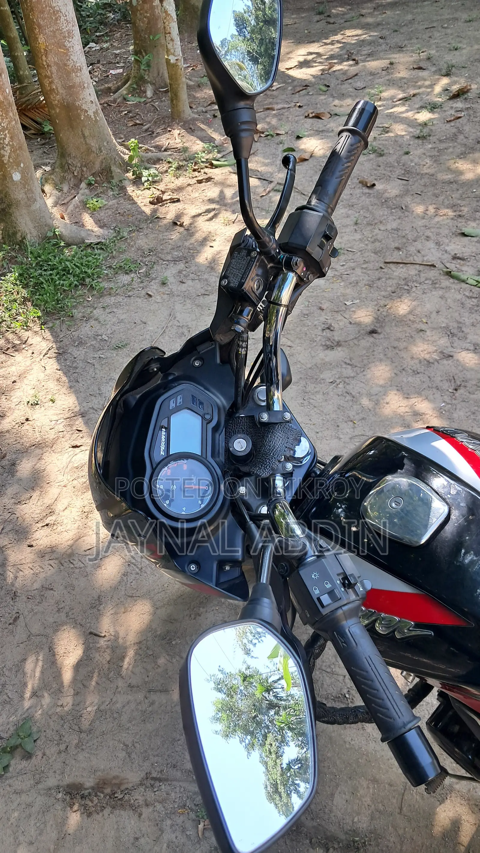 New Bajaj Discover 110 2025 Black