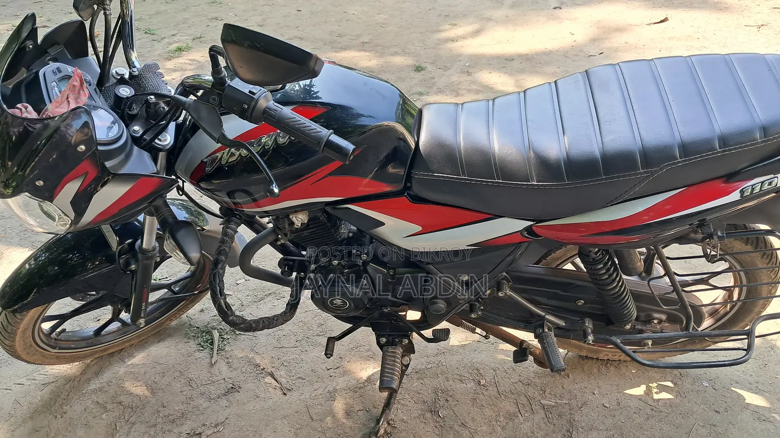 New Bajaj Discover 110 2025 Black