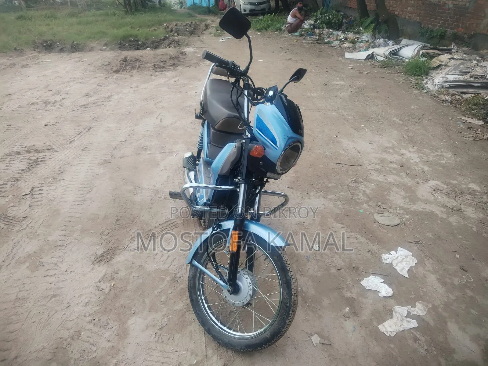 টিভিএস এক্সএল ১০০ কমফোর্ট ২০২২ ব্লু