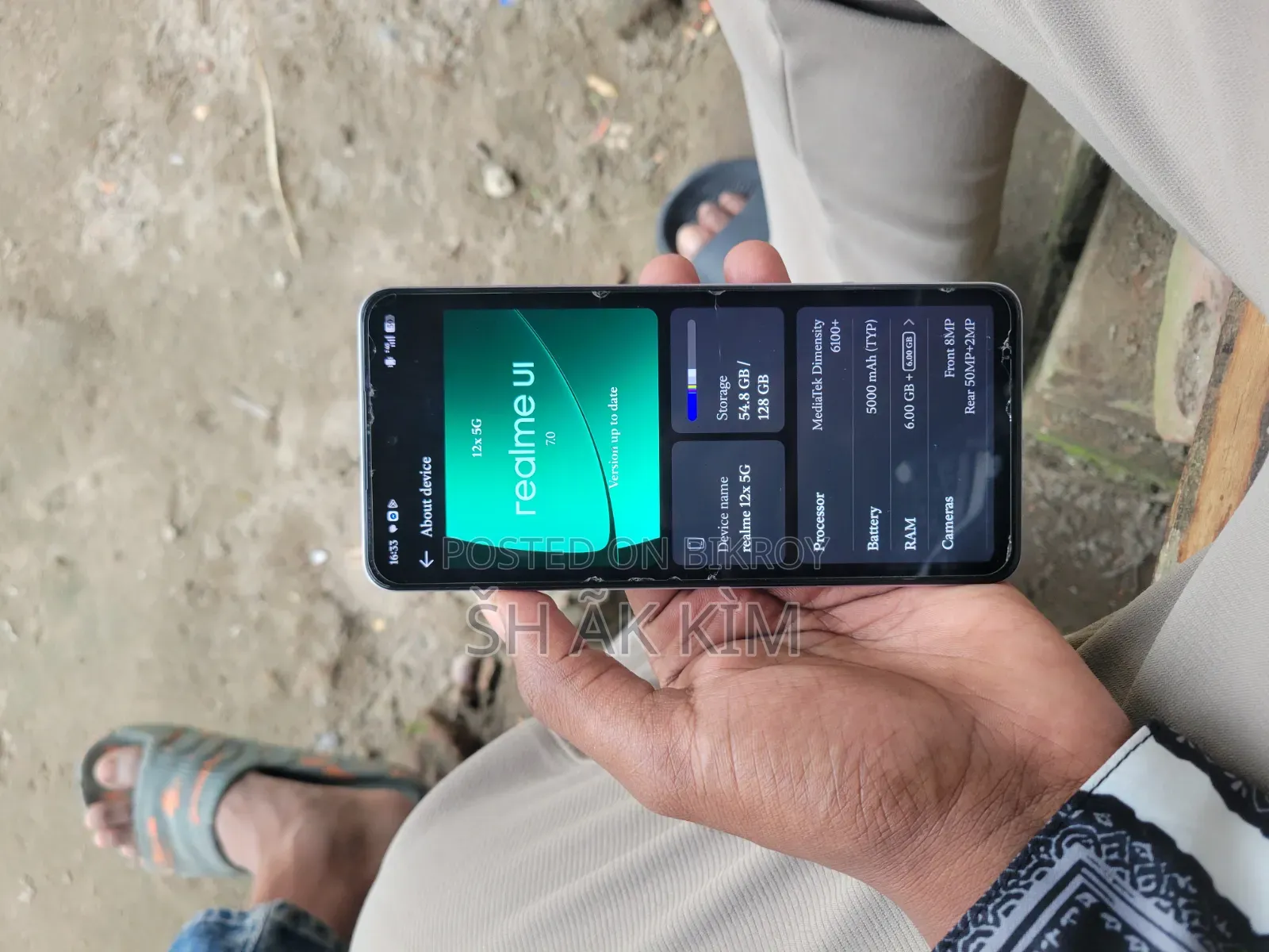 Realme 12 5G 128 GB White
