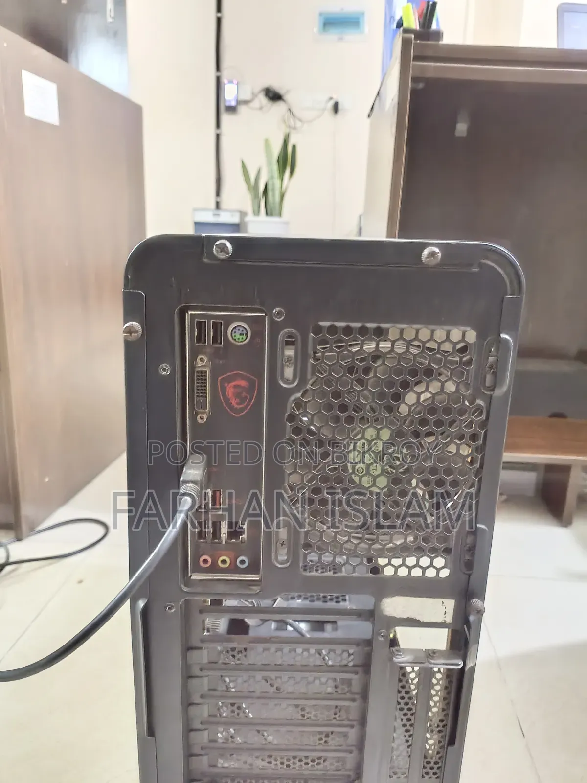 Desktop Computer MSI 8GB Intel Core i3 HDD+SSD 1T
