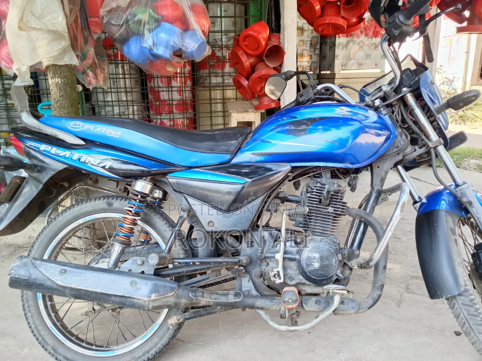 Bajaj Platina 110 2007 Blue