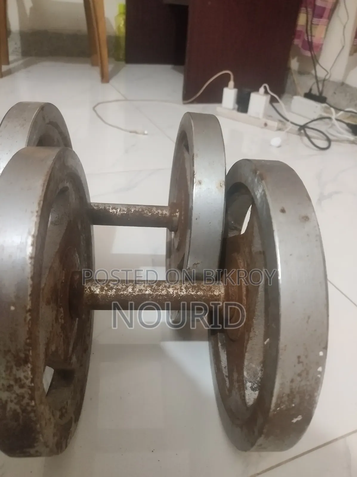 IRON SK 20 KG Adjustable Dumbbell Pair (Used)