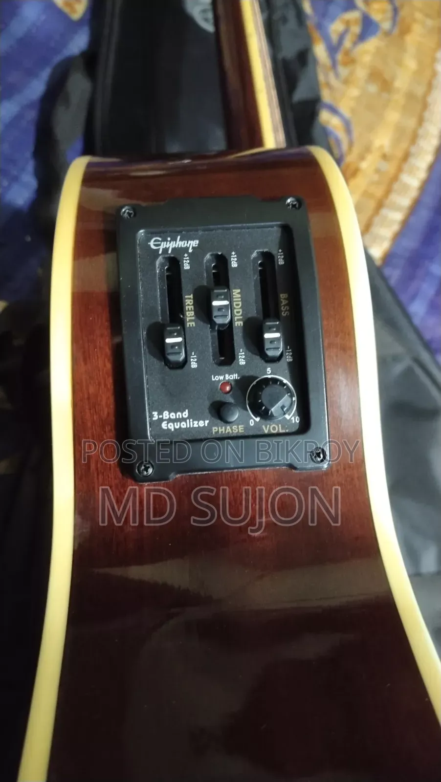 Epiphone DR-100 With Equaliser