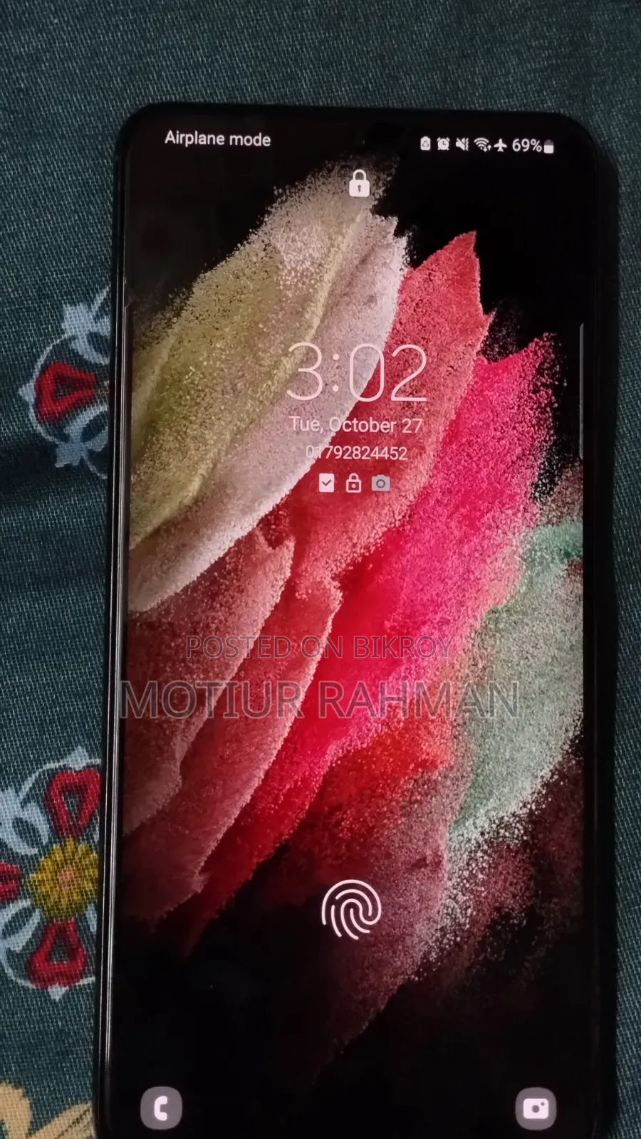 New Samsung Galaxy S21+ 5G 128 GB Black