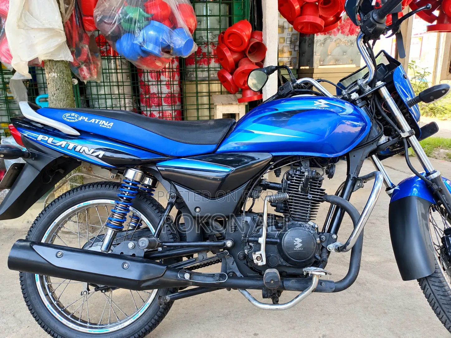 Bajaj Platina 110 2007 Blue