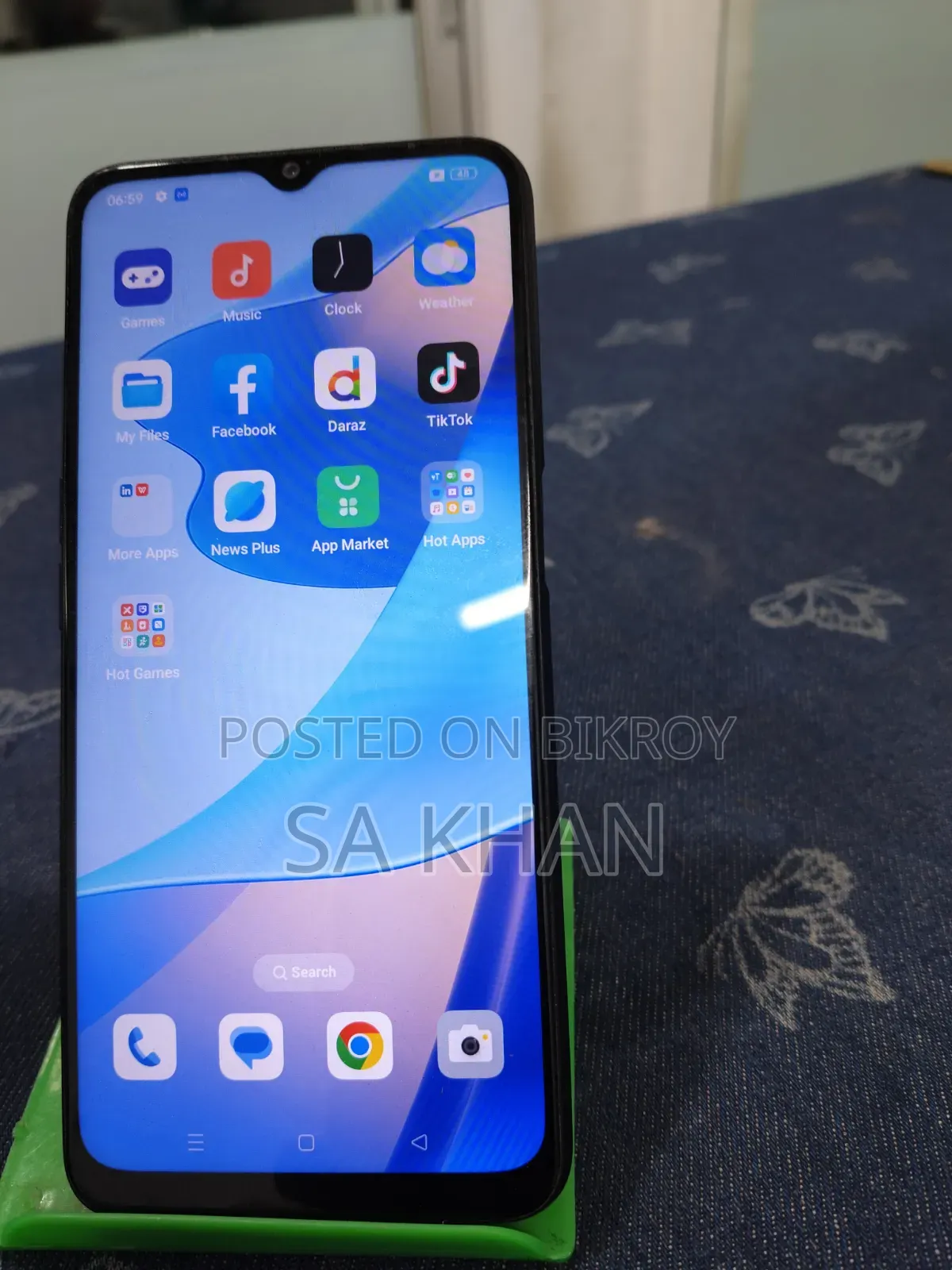 ওপ্পো এ১৬ ৬৪ জিবি ব্ল্যাক