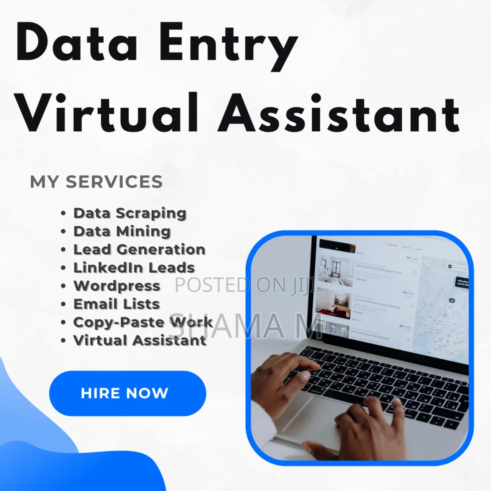 Data Entry, Lead Generation, VA