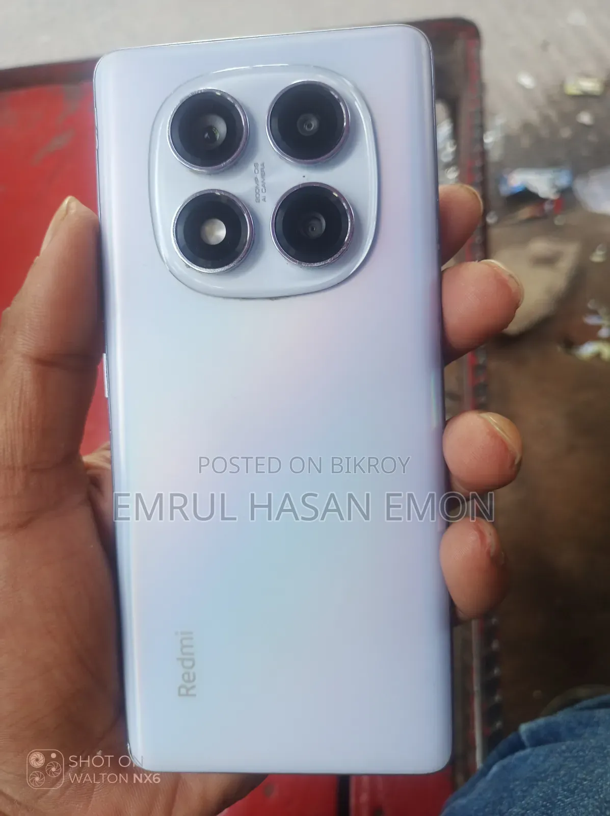 Xiaomi Redmi Note 14 Pro ২৫৬ জিবি সাদা