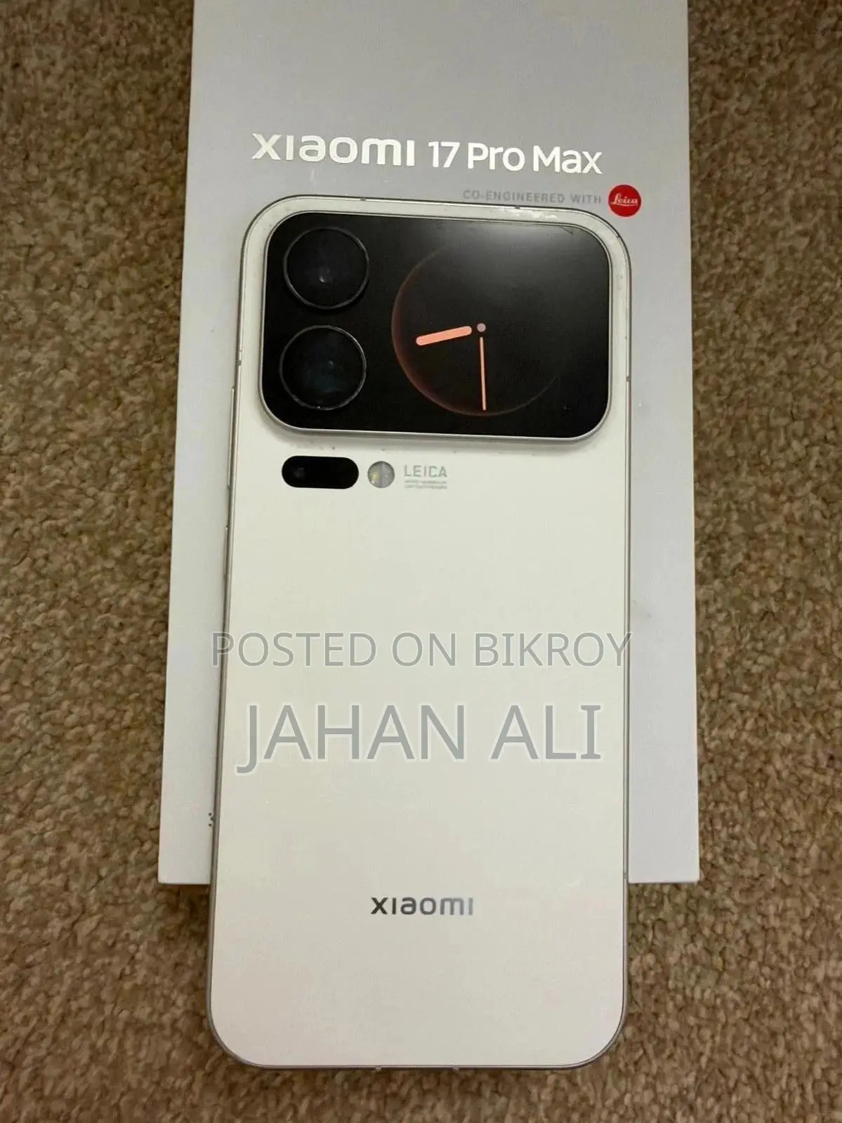 New Xiaomi 17 Pro Max 512 GB White