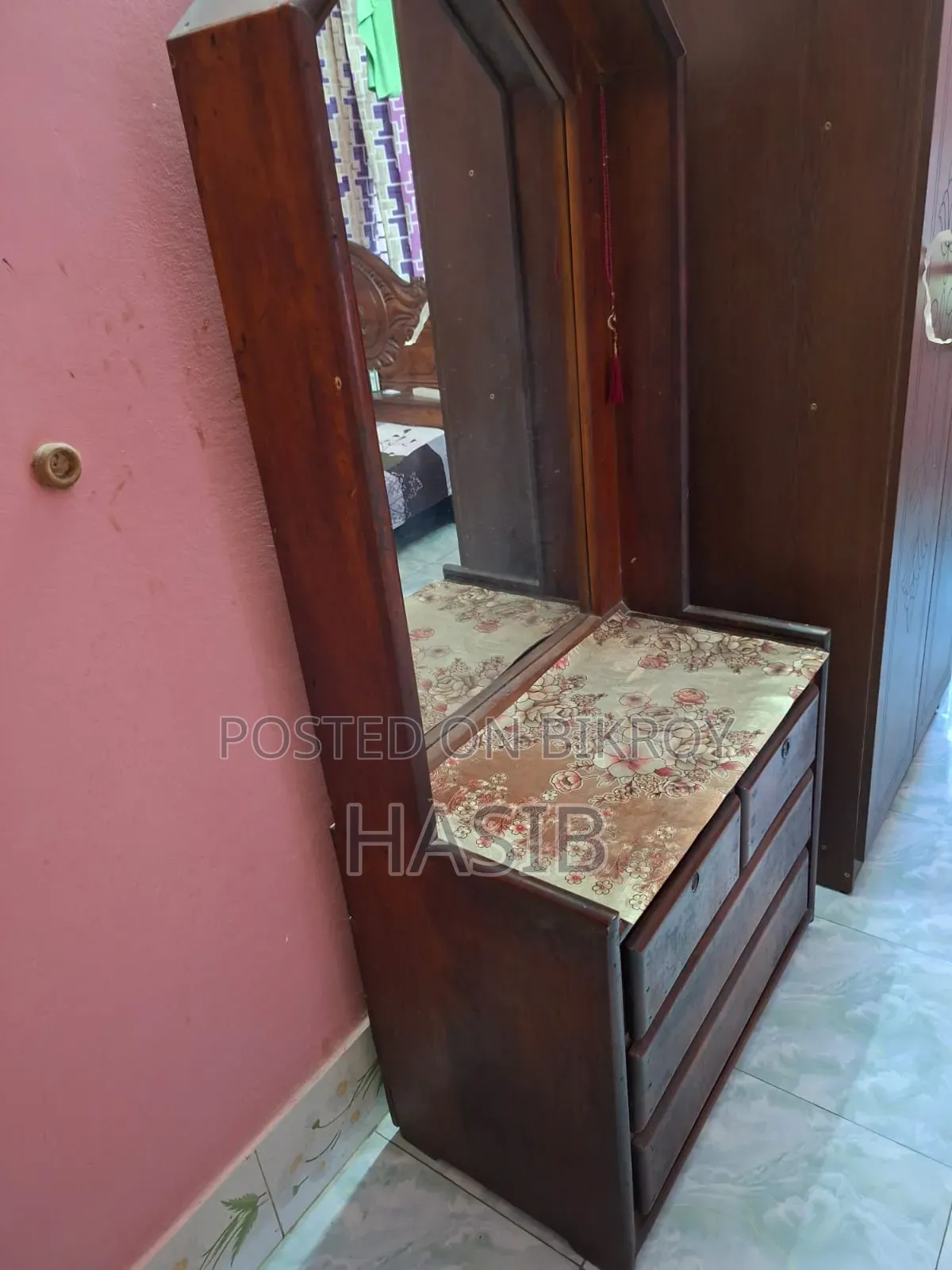 Dressing Table (Made of Jackfruit Wood)