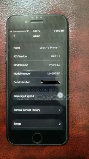 Apple iPhone SE (2020) 64 GB Black
