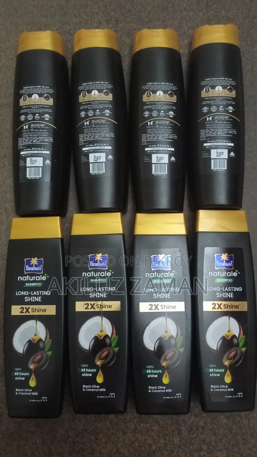 Parachute Natural Shampoo 320 ml, 100% original and intact
