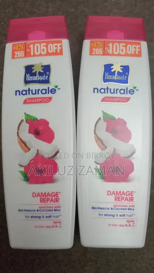Parachute Natural Shampoo 320 ml, 100% original and intact