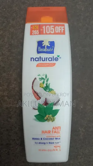 Parachute Natural Shampoo 320 ml, 100% original and intact