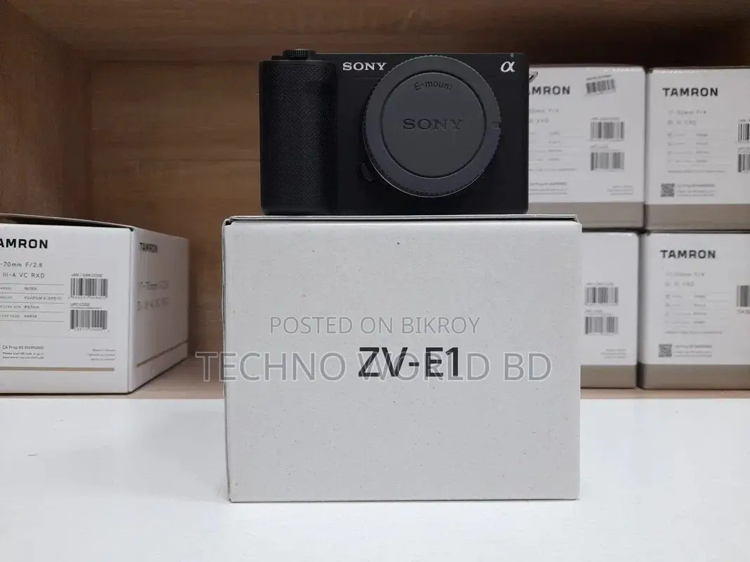 Sony ZV-E1 Full-Frame Vlog Mirrorless Camera (Body Only)