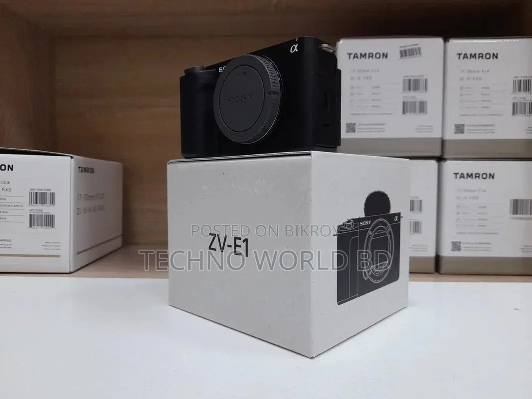 Sony ZV-E1 Full-Frame Vlog Mirrorless Camera (Body Only)
