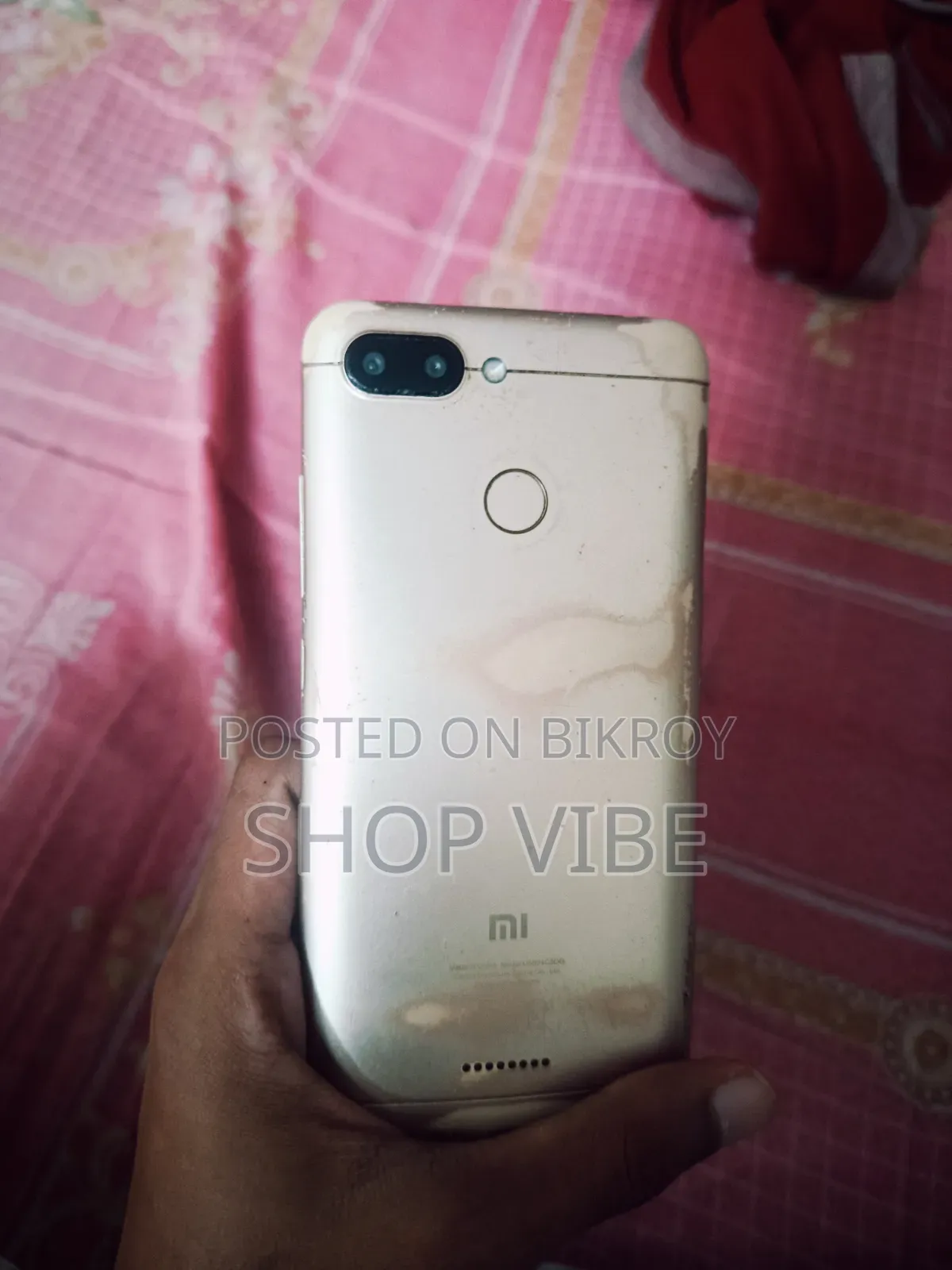 শাওমি রেডমি ৬ ৬৪ জিবি গোল্ড